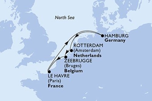 Cruise itinerary