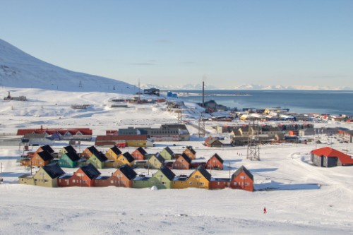 Longyr / Svalbard i Jan Mayen