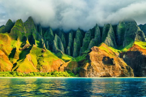Wybrzeże Na Pali, Kauai / Hawaje