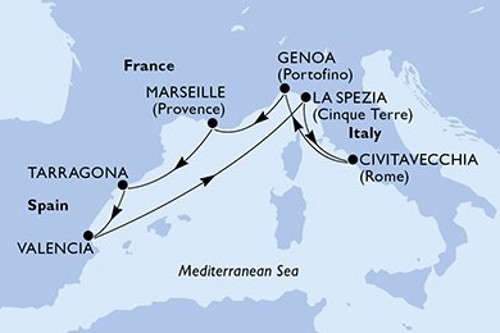Plan rejsu