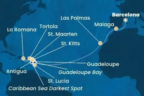 Cruise itinerary