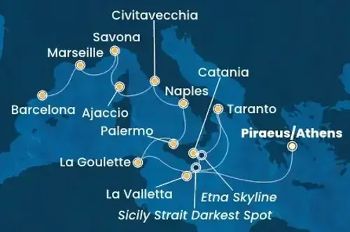 Cruise itinerary