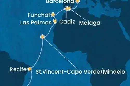 Cruise itinerary