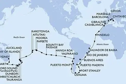 Plan rejsu
