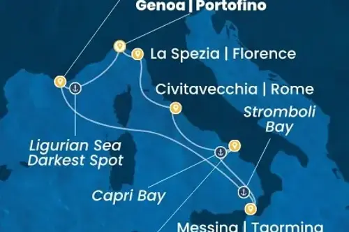 Cruise itinerary