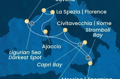 Cruise itinerary