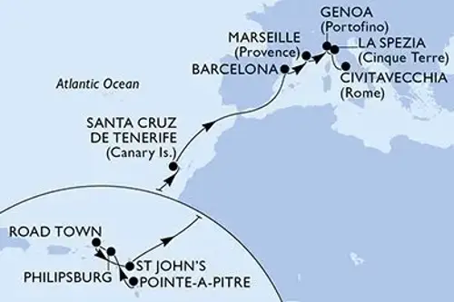 Plan rejsu