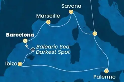 Cruise itinerary