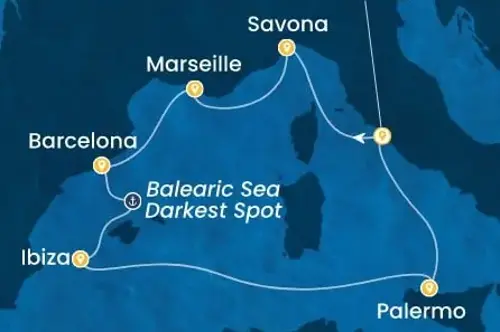 Cruise itinerary