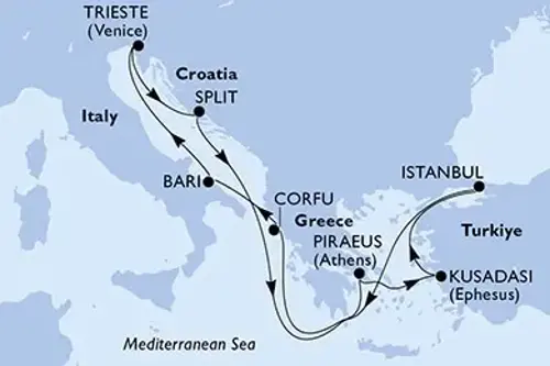 Plan rejsu