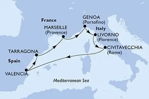 Plan rejsu