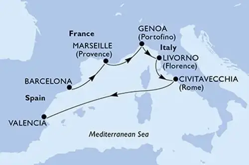 Plan rejsu