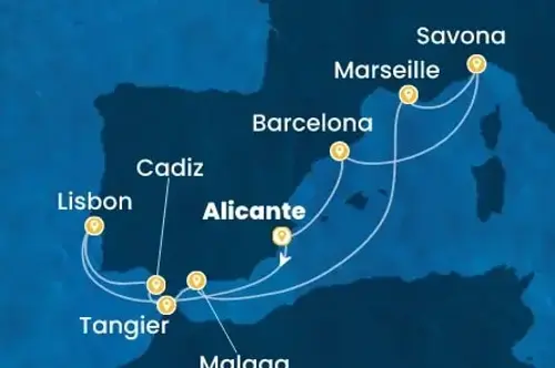 Cruise itinerary