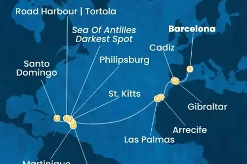 Cruise itinerary