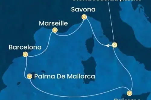 Cruise itinerary