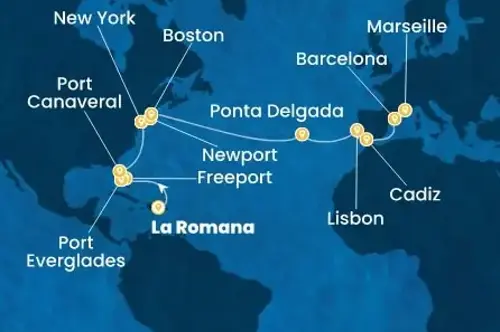 Cruise itinerary