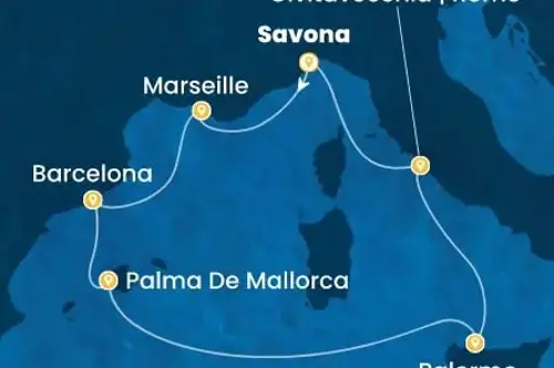 Cruise itinerary