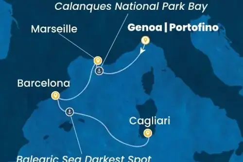 Cruise itinerary