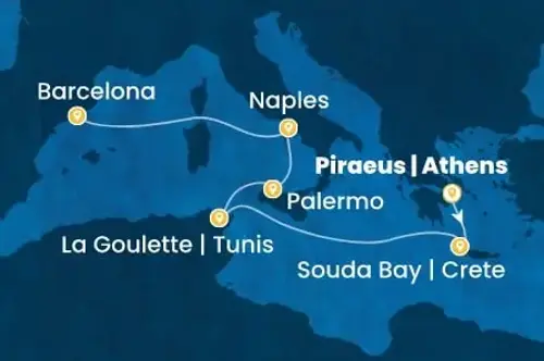 Cruise itinerary