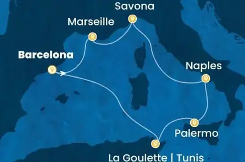 Cruise itinerary