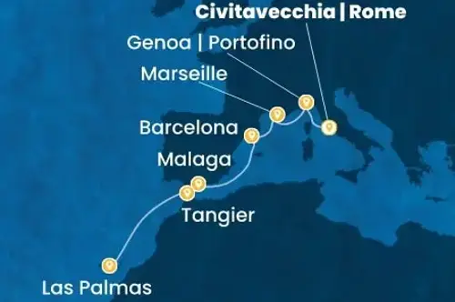 Cruise itinerary