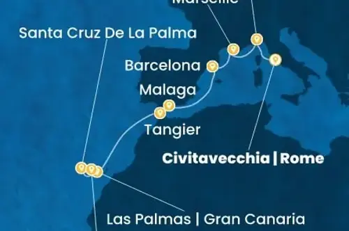 Cruise itinerary