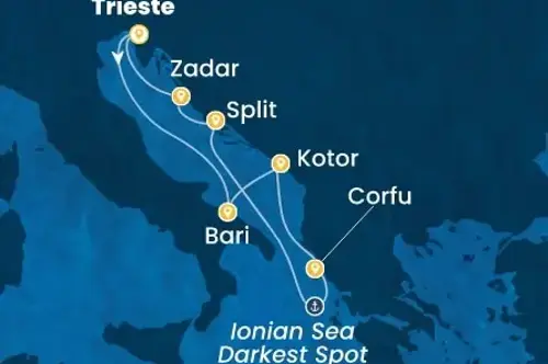 Cruise itinerary
