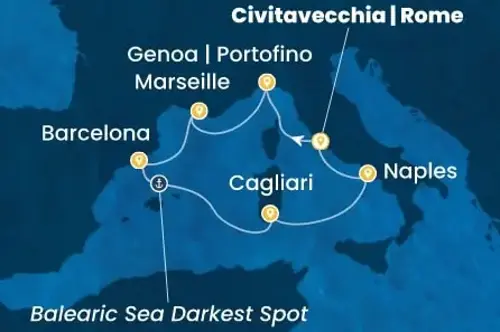 Cruise itinerary