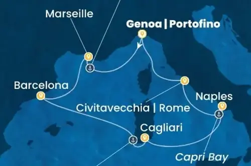 Cruise itinerary