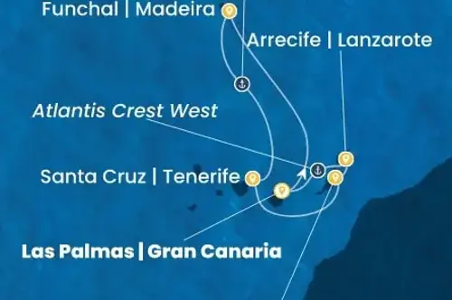 Cruise itinerary
