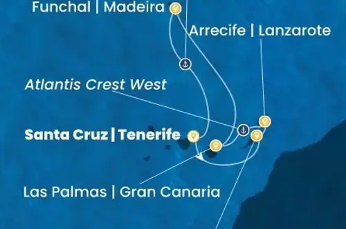 Cruise itinerary
