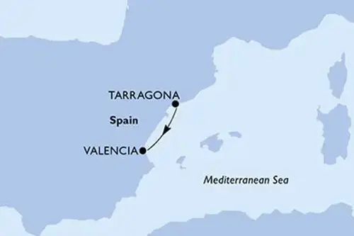 Cruise itinerary