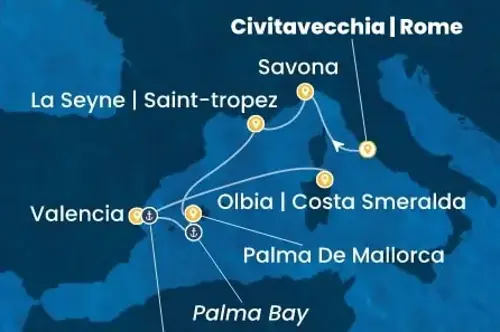 Cruise itinerary