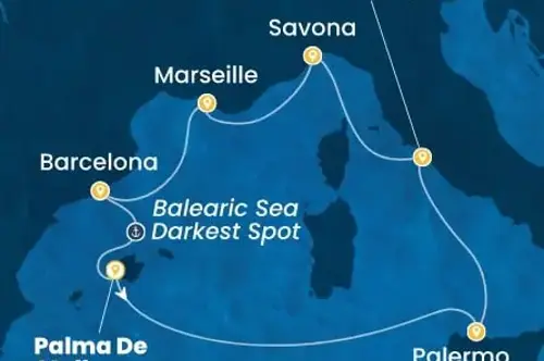 Cruise itinerary