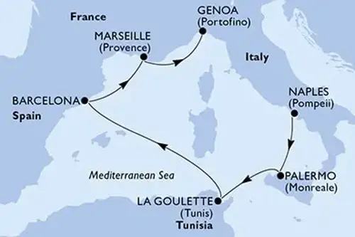 Plan rejsu