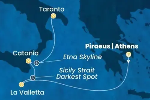 Cruise itinerary