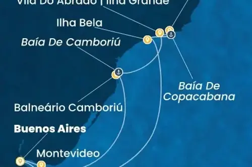 Cruise itinerary