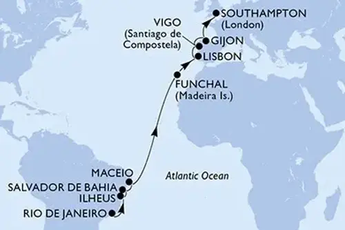 Plan rejsu