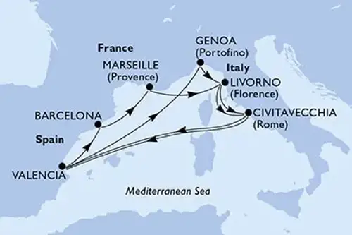 Plan rejsu