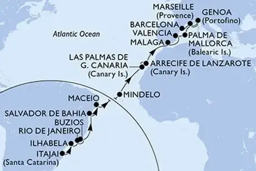 Plan rejsu