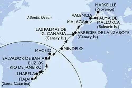 Plan rejsu