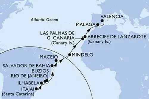 Plan rejsu
