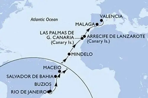 Plan rejsu
