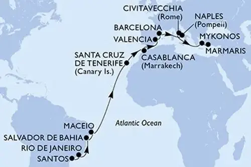 Plan rejsu