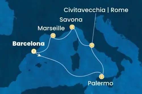 Cruise itinerary