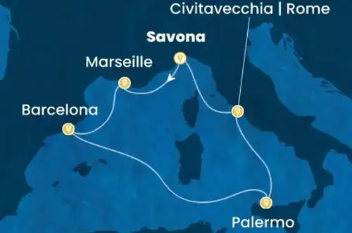 Cruise itinerary