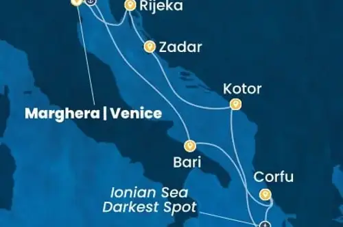 Cruise itinerary