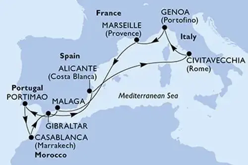 Plan rejsu