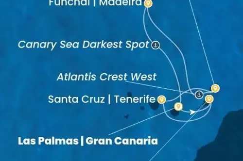 Cruise itinerary