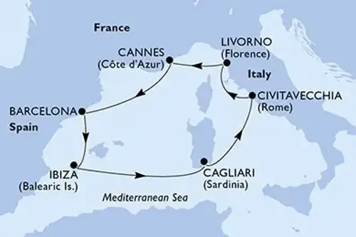 Plan rejsu